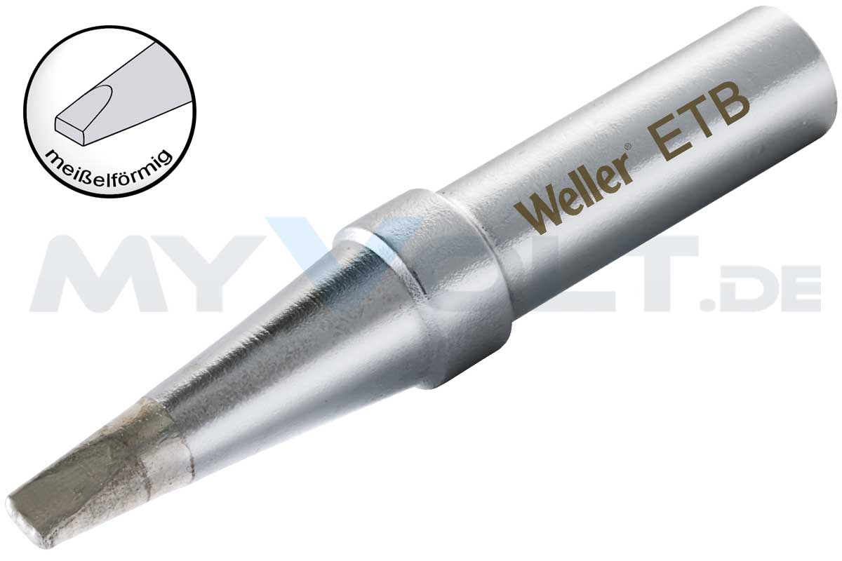 Lötspitze Weller ET-B 2,4 mm ETB meißelförmig Lötspitze Weller ET-B 2,4 mm ETB meißelförmig