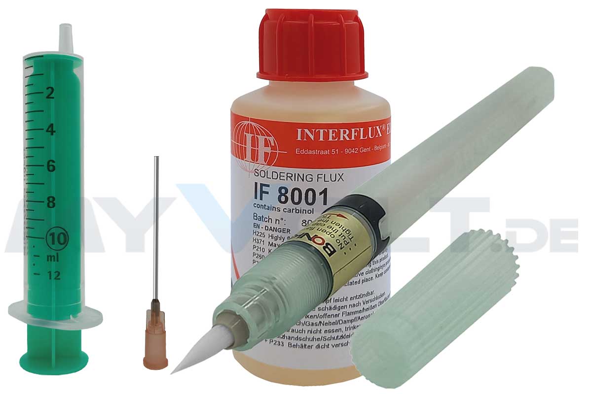 Bonkote ESD Flussmittelstift BON-102 zum selbst befüllen mit Interflux IF8001 Bonkote ESD Flussmittelstift BON-102 zum selbst befüllen mit Interflux IF8001