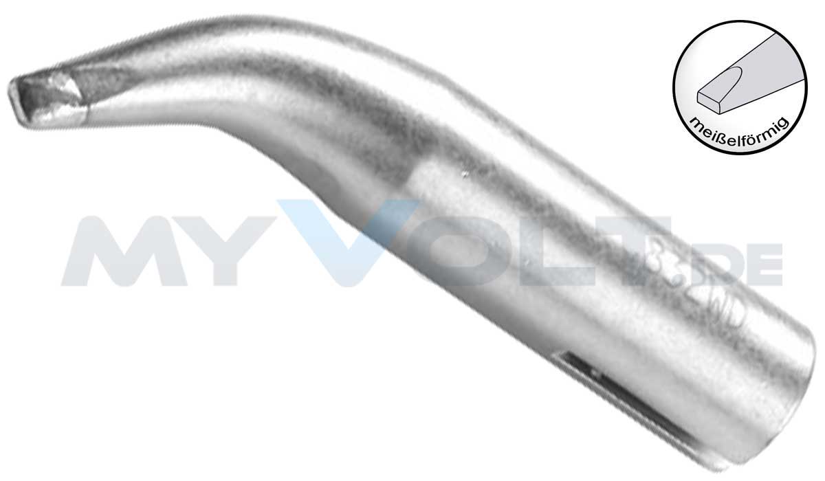 Lötspitze ERSA 0832WD 2,5mm meißelförmig / abgewinkelt Lötspitze ERSA 0832WD 2,5mm meißelförmig / abgewinkelt