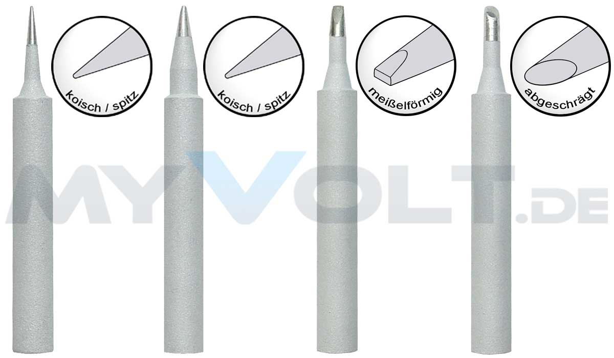 Lötspitzen-Set für LS-1000 , ZD-937, ZD-929C - LS-450 Lötspitzen-Set für LS-1000 , ZD-937, ZD-929C - LS-450