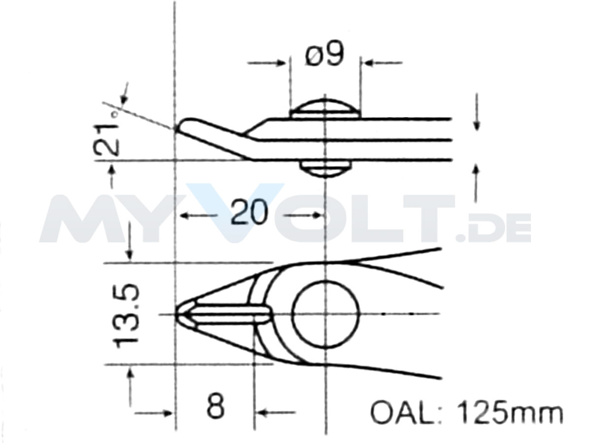 ESD Elektronikschneider Pro'sKit ohne Wate