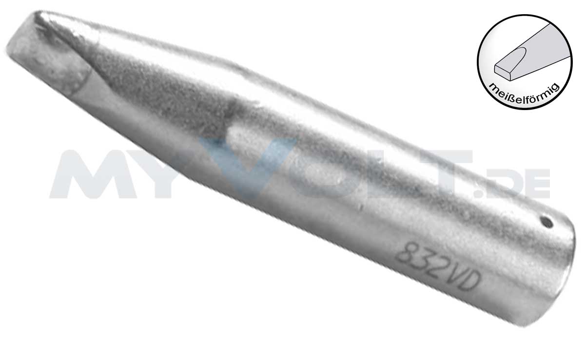 Lötspitze ERSA 0832VD 5,0mm meißelförmig