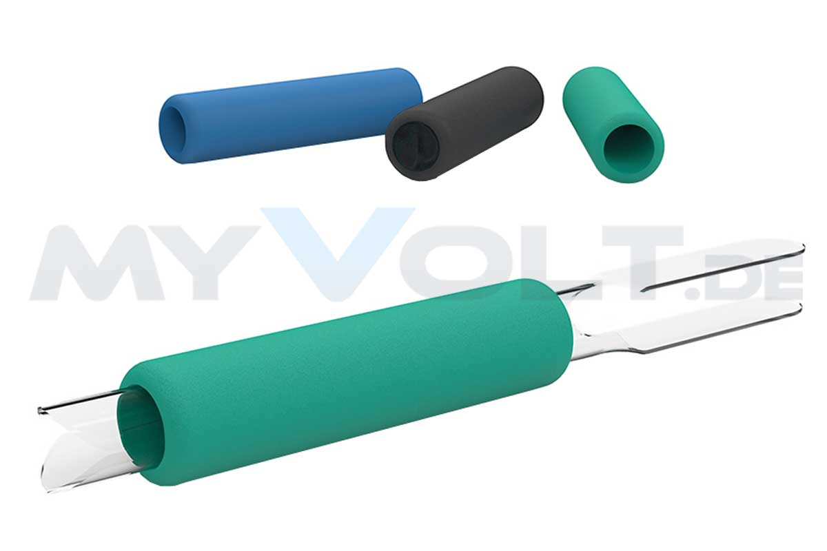 Schaumstoffgriffe für den JBC T210 - 4x Schaumstoffhülsen inkl. Montagehilfe Schaumstoffgriffe für den JBC T210 - 4x Schaumstoffhülsen inkl. Montagehilfe