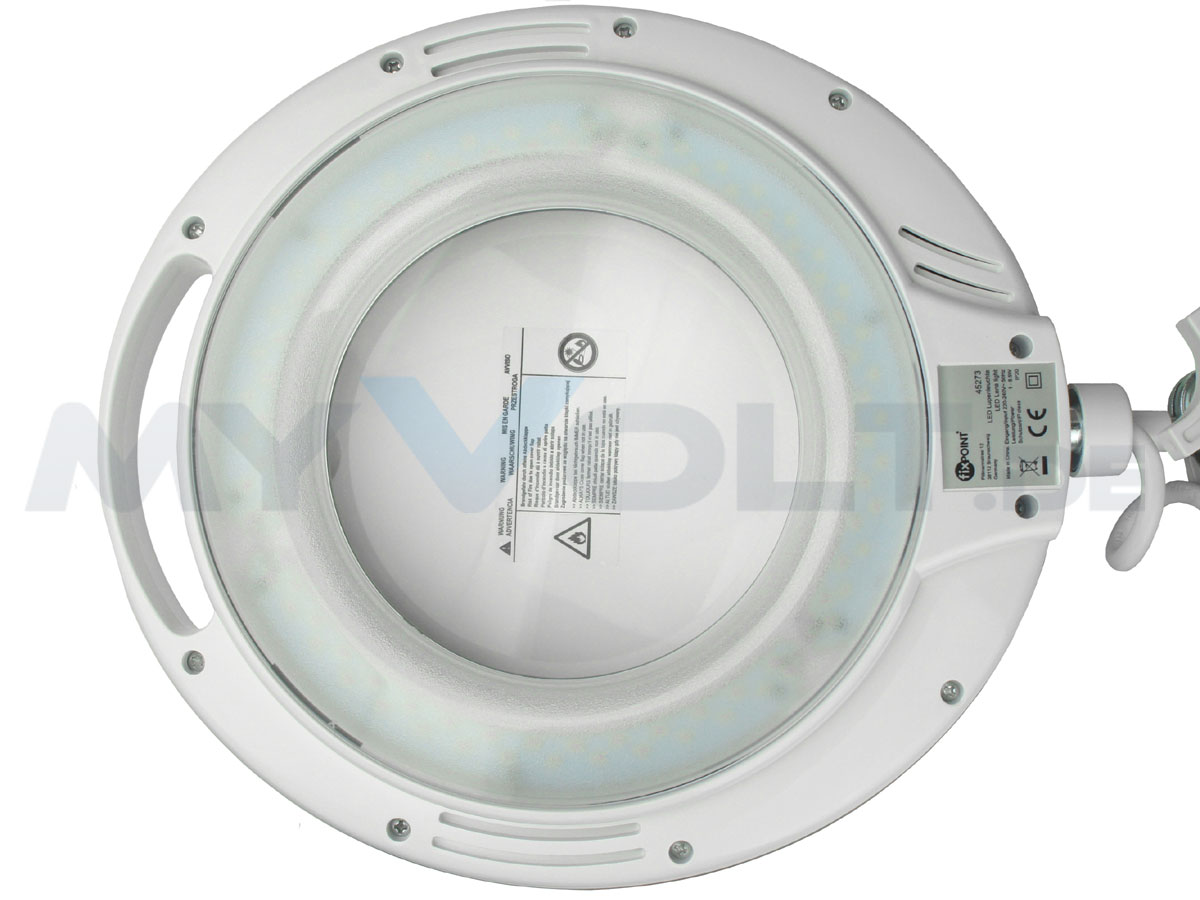 LED-Lupenleuchte in 6 Stufen dimmbar 3 Dioptrien mit 90-LEDs