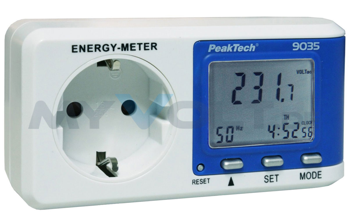Leistungsmesser PeakTech P-9035 Energiekostenmessgerät