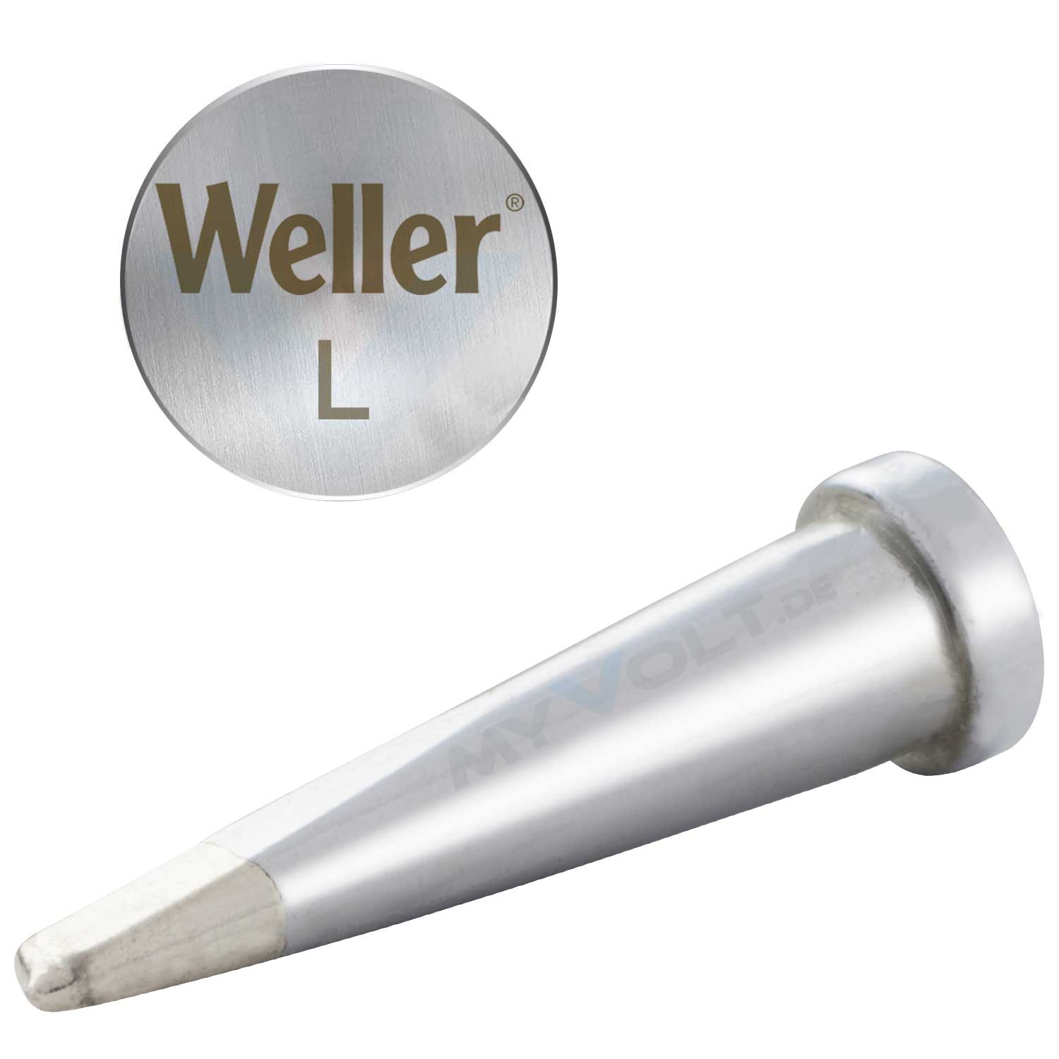 Lötspitze Weller LT-L 2,0 mm LTL meißelförmig (lang)
