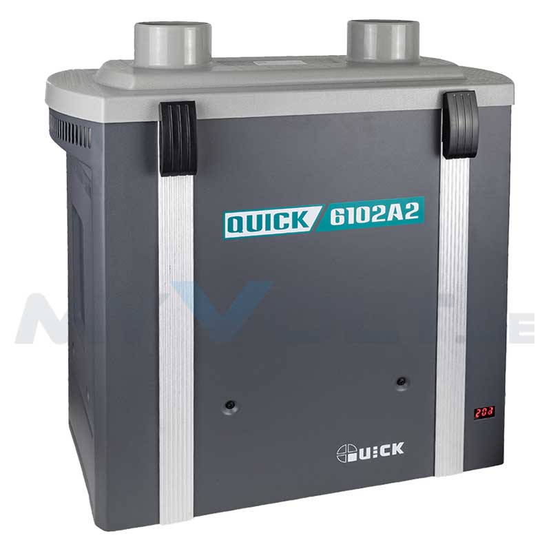Lötrauchabsaugung mit Aluminiumrohr Absaugarm Quick QU6102A2  Filtersystem