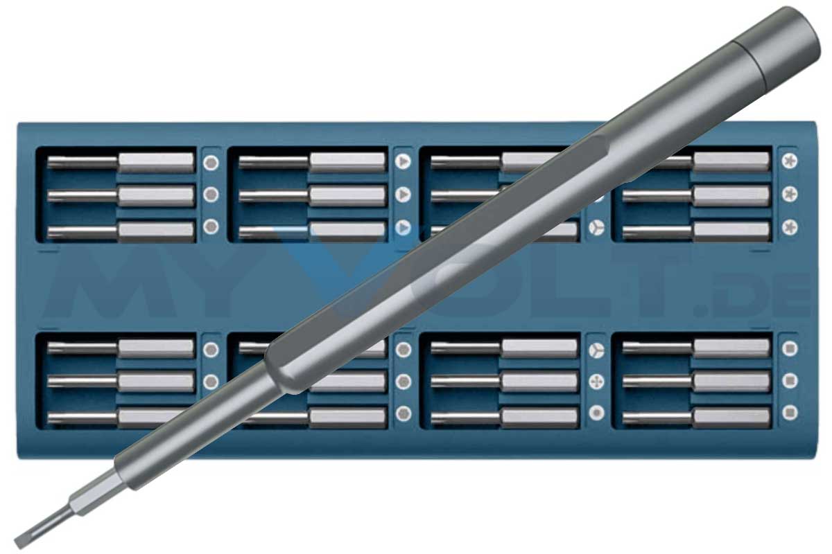 Präzisions- Schraubendreher- Bit-Satz mit 48 Bits