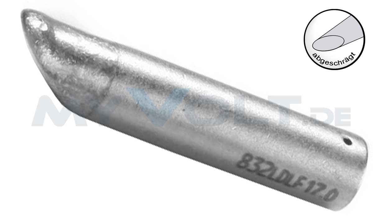 Lötspitze ERSA 0832LDLF (LF) 17,0mm angeschrägt Lötspitze ERSA 0832LDLF (LF) 17,0mm angeschrägt
