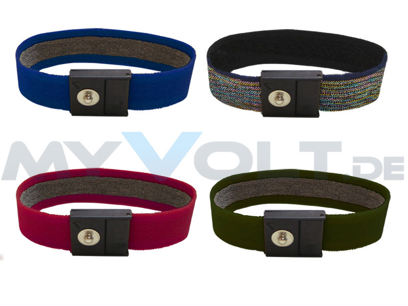 ESD-Handgelenkband (blau) mit 4mm Druckknopf (GS) ESD-Handgelenkband (blau) mit 4mm Druckknopf (GS)