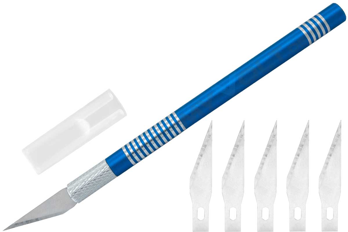 Grafik-Cutter / Mehrzweck-Messer in Stiftform 