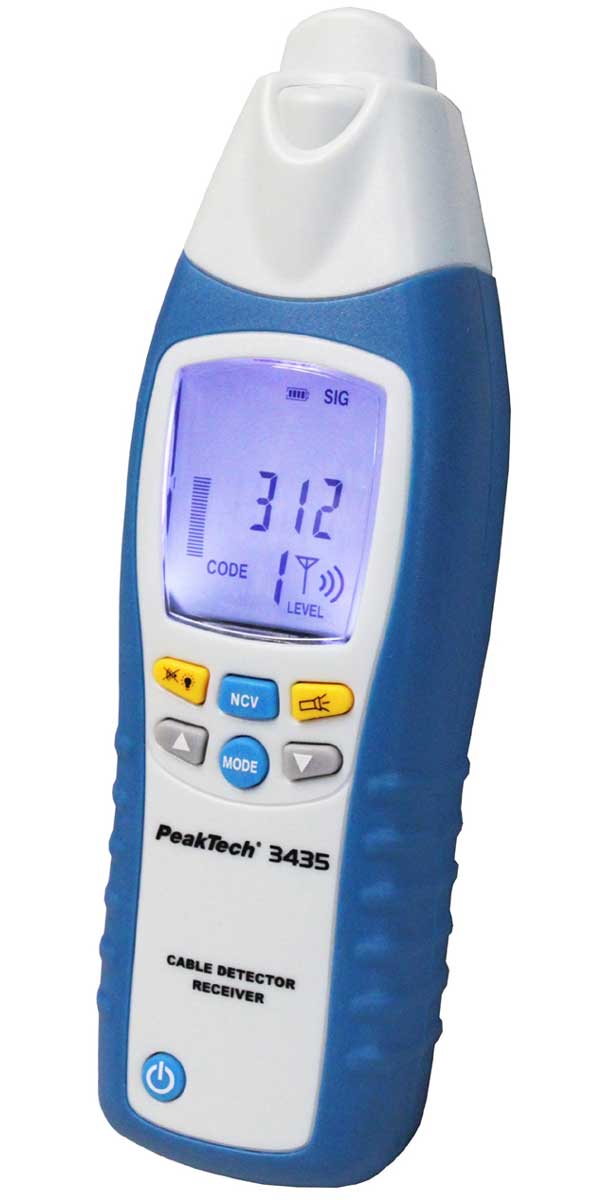 Leitungssuchgerät PeakTech P-3435 Empfänger Leitungssuchgerät PeakTech P-3435 Empfänger