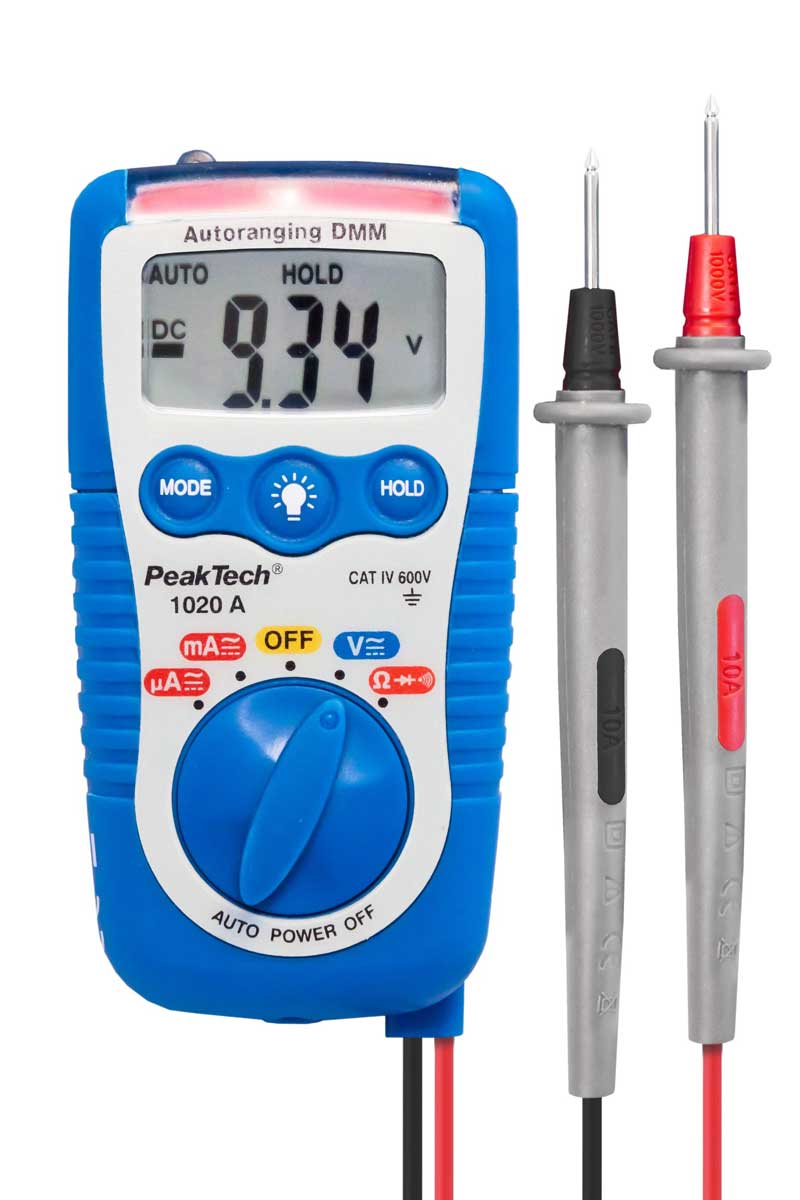 Digital-Multimeter PeakTech P-1020A - 3 in 1 Tester