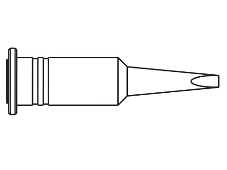 Lötspitze ERSA 0G132KN 2,4 mm meißelförmig