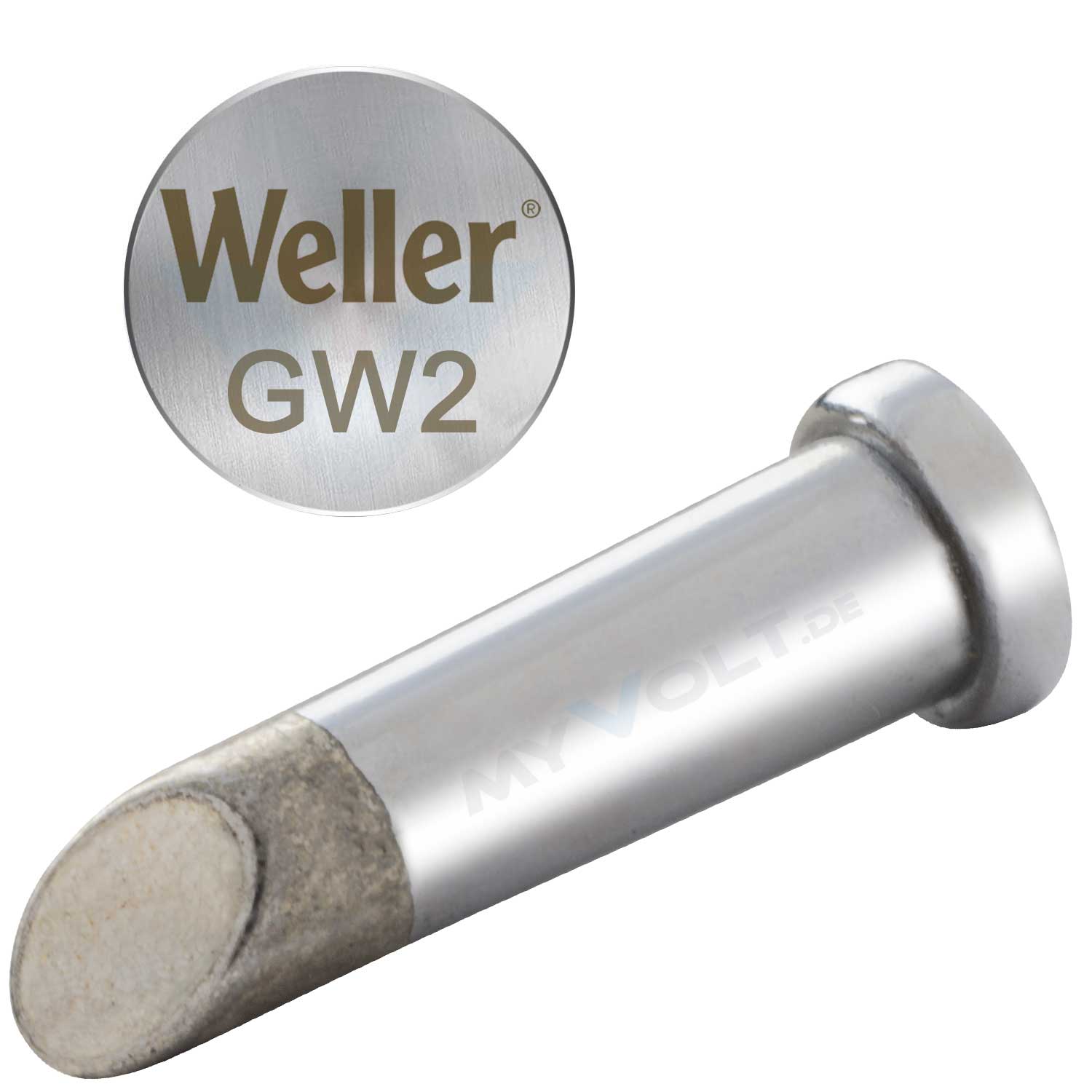 Lötspitze Weller LT-GW2 3,5 mm LTGW2 Lotdepotspitze mit Hohlkehle